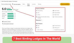 Best Birding Lodges In The World