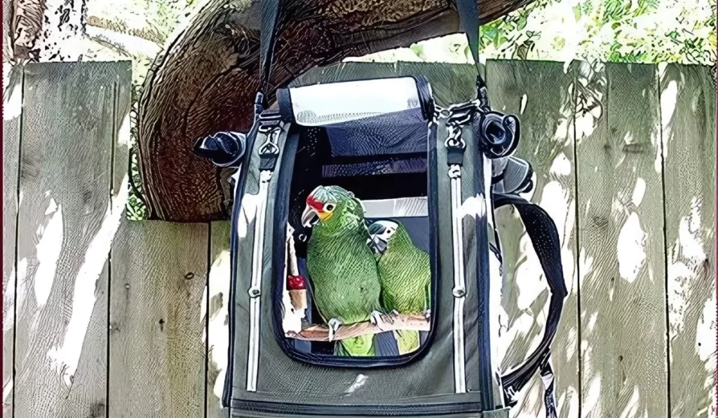 Pak-O-Bird Backpack Bird Carrier