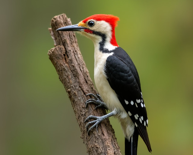 Red-Headed Woodpecker Behavior