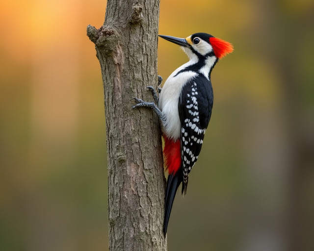 Woodpecker Behavior