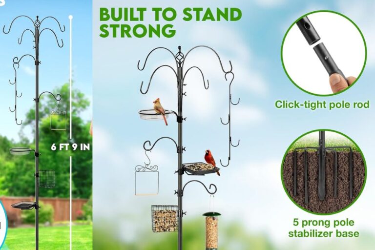 10 Foot Bird Feeder Poles