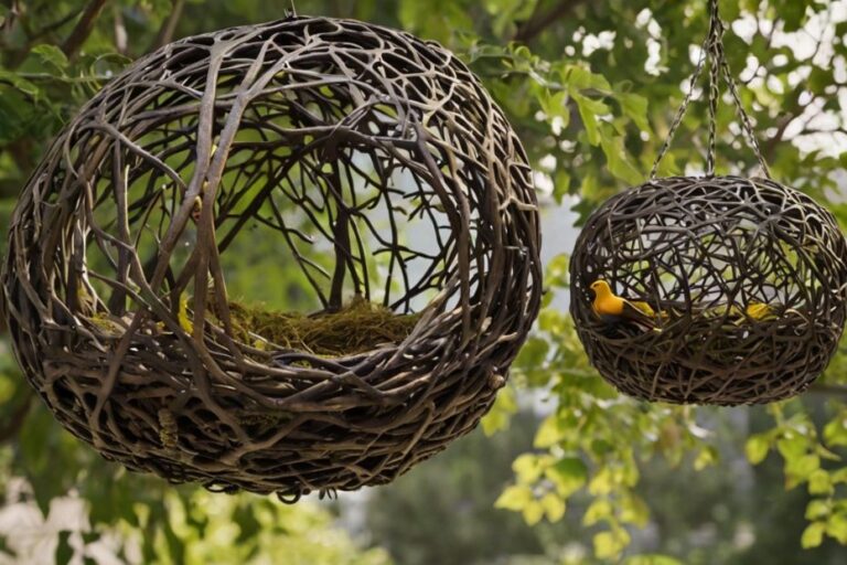 Bird Nest Silhouettes