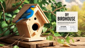 How to Make a Frame Bird House Easily