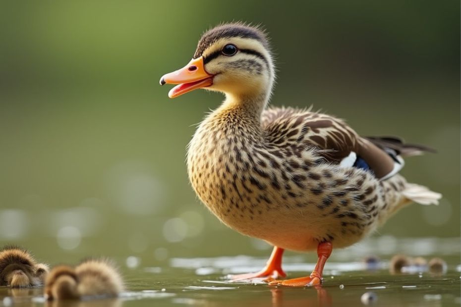 Voice and Sounds of A Duck