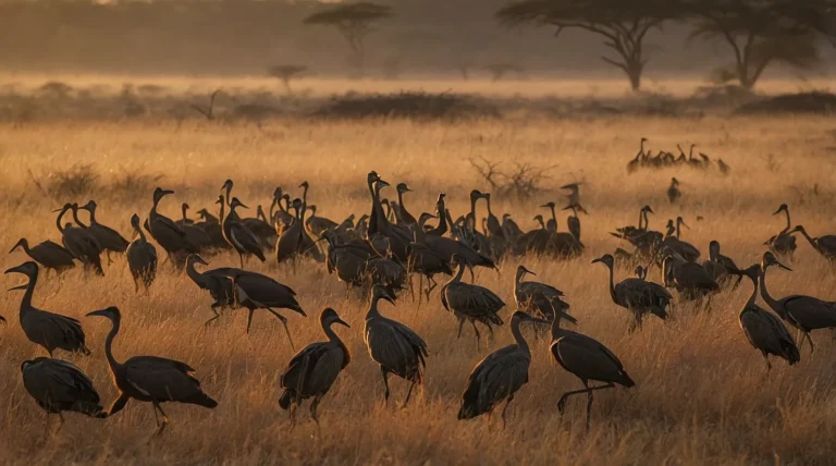 african savanna birds