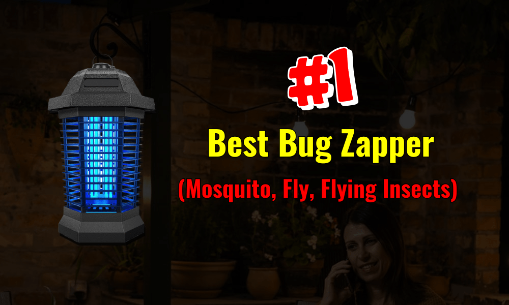 No. 1 Best Flying Insect Zapper: For Both Indoor & Outdoor